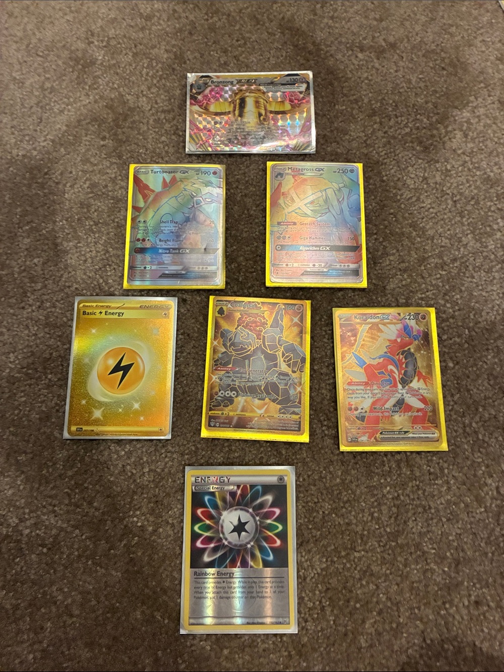 Rare Pokémon cards